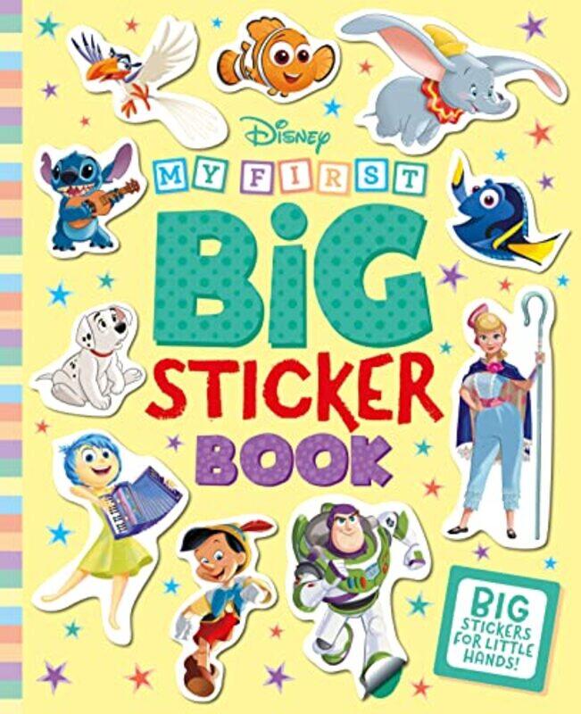 

Disney My First Big Sticker Book by Walt Disney-Paperback