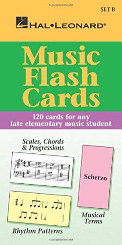 

Music Flash Cards Set B By Hal Leonard Publishing Corporation Paperback