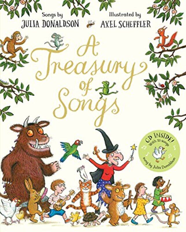 

A Treasury Of Songs: Book And Cd Pack By Donaldson, Julia - Scheffler, Axel Paperback