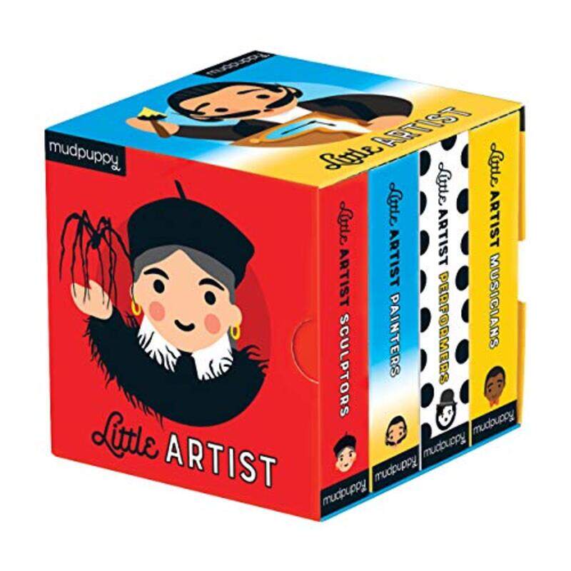 

Little Artist Board Book Set by Heather E Schwartz-Hardcover