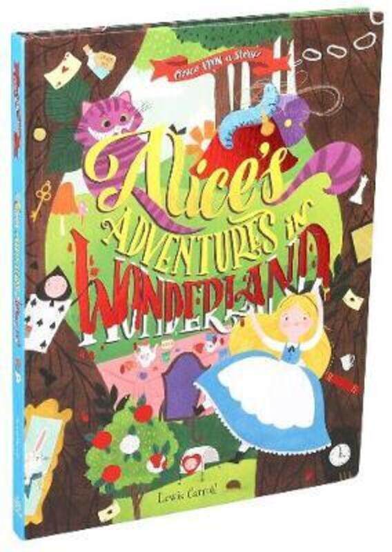 

Once Upon a Story: Alice's Adventures in Wonderland, Hardcover Book, By: Lewis Carroll