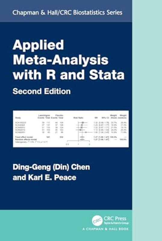 

Applied MetaAnalysis with R and Stata by Ding-Geng Din University of North Carolina, USA ChenKarl E Georgia Southern University,USA Peace-Paperback