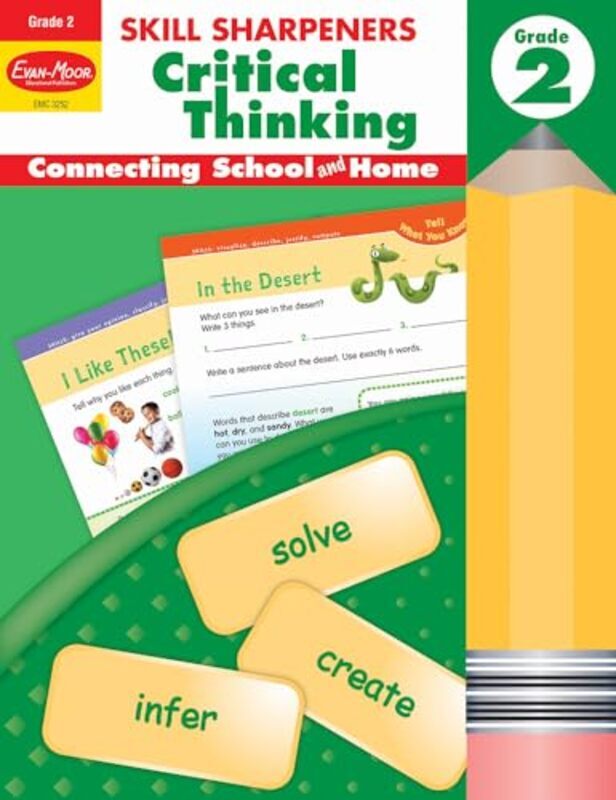 Skill Sharpeners Critical Thinking Grade 2 by Evan-Moor Educational Publishers Paperback