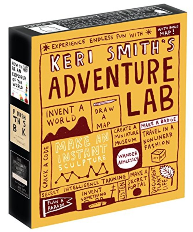 Keri Smith's Adventure Lab: A Boxed Set of How to Be an Explorer of the World, Finish This Book, and,Paperback,By:Keri Smith