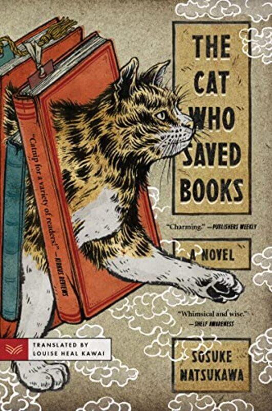 

The Cat Who Saved Books by Sosuke NatsukawaLouise Heal Kawai-Paperback