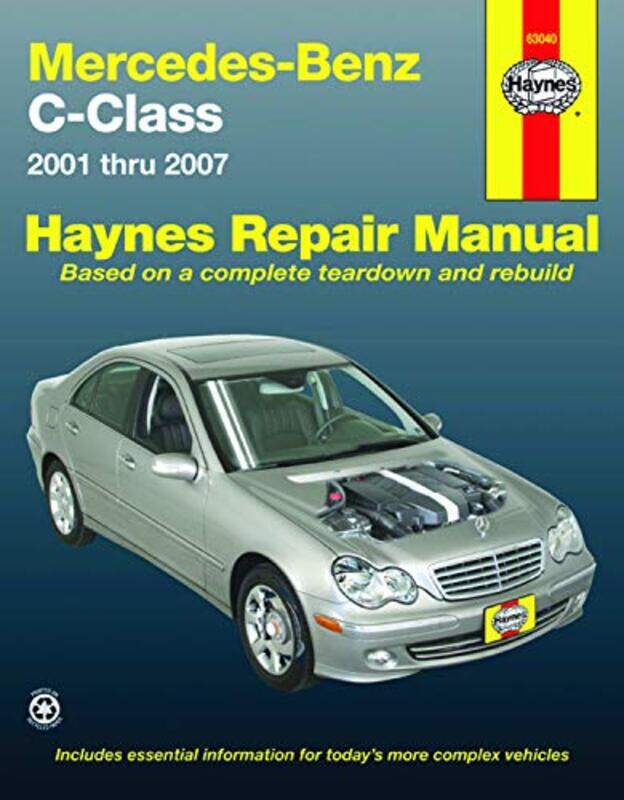 

MercedesBenz CClass 20012007 Haynes Repair Manual USA by Rosemary Drysdale-Paperback