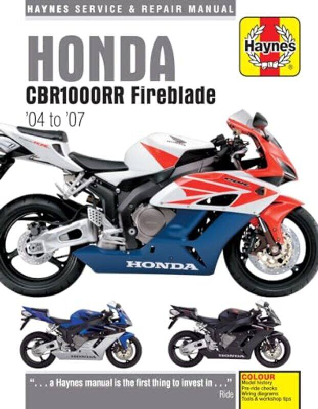 

Honda CBR1000RR 04 07 by Nicola LatheyTracey Blake-Paperback