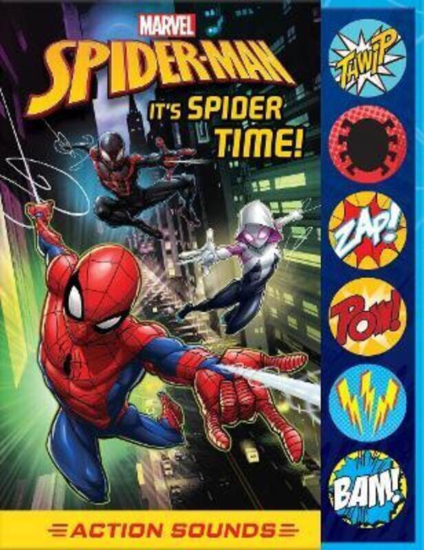 

Marvel Spider-Man: It's Spider Time!: Action Sounds.Hardcover,By :PI Kids