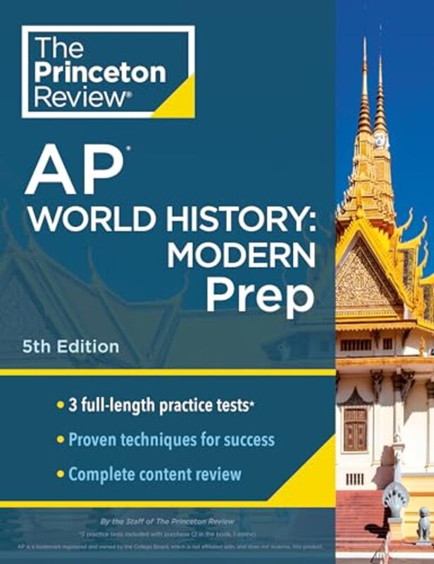 Princeton Review Ap World History Modern Prep 2024 by The Princeton Review Paperback