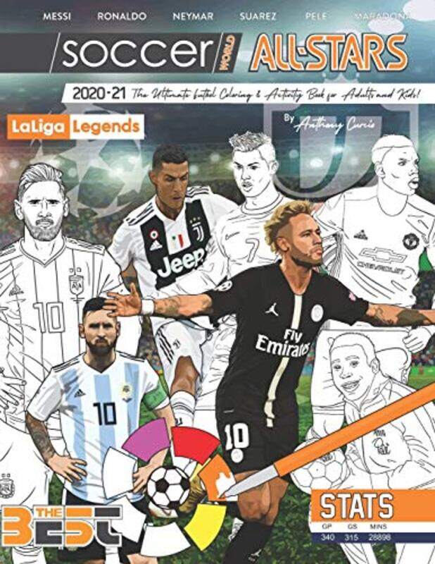 

Soccer World All Stars 202021 La Liga Legends Edition The Ultimate Futbol Coloring Activity And by Curcio, Anthony..Paperback