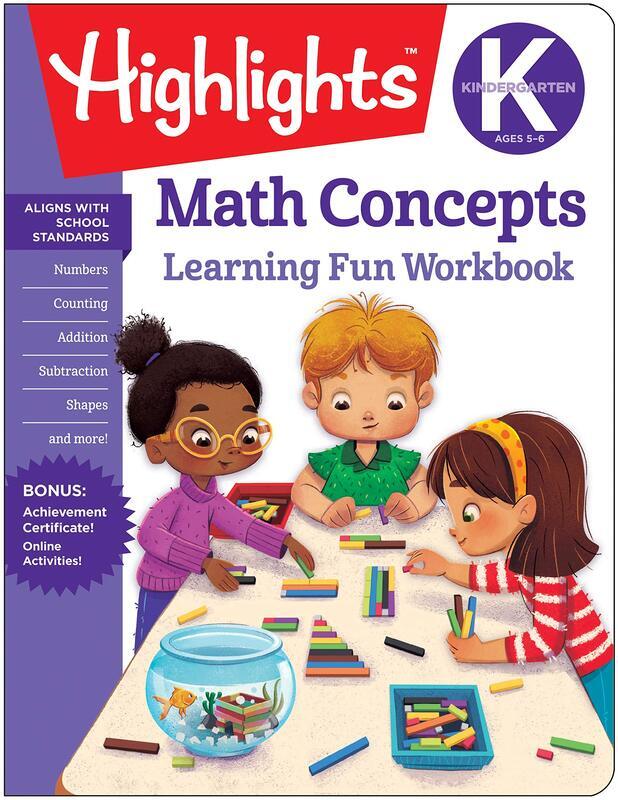 

Kindergarten Math Concepts, Paperback Book, By: Highlights