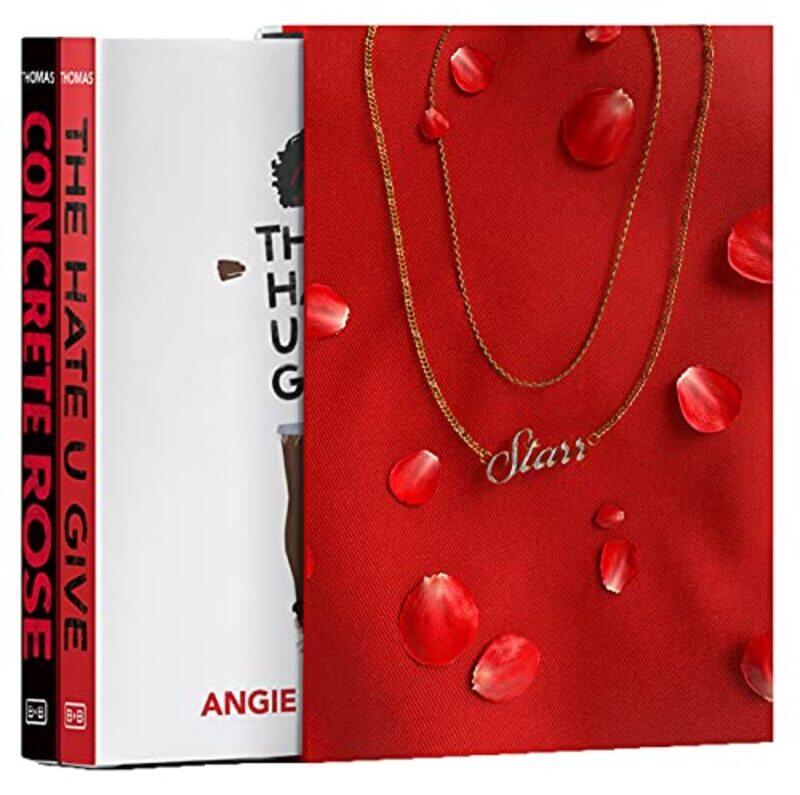 

Angie Thomas The Hate U Give And Concrete Rose 2Book Box Set by Angie Thomas-Hardcover