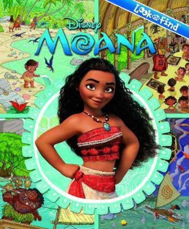 

Moana Look and Find ,Hardcover By PI Kids