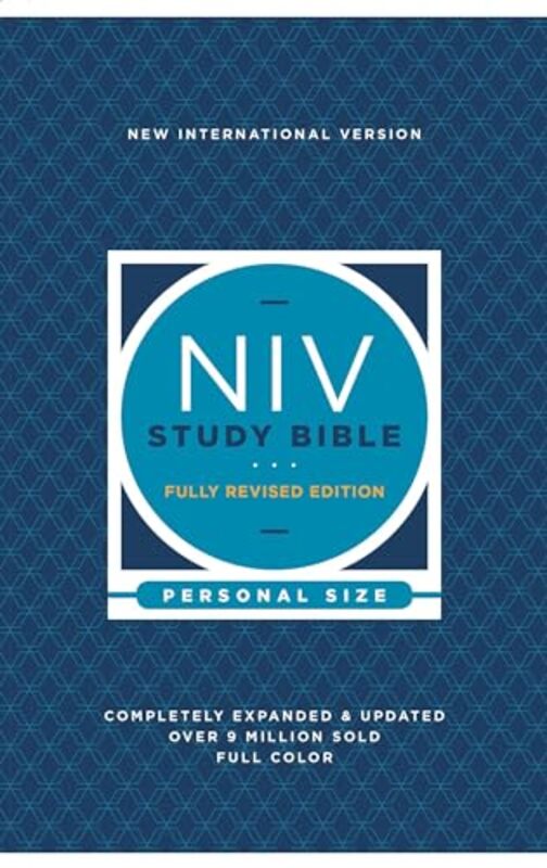 Niv Study Bible Fully Revised Edition Personal Size Paperback Red Letter Comfort Print By Kenneth L Barker - Paperback