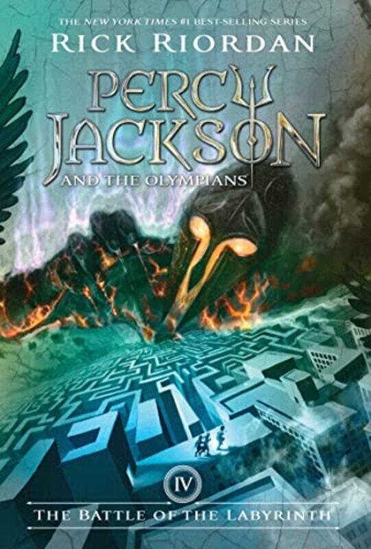 

The Battle Of The Labyrinth Percy Jackson And The Olympians Book 4 By Rick Riordan Hardcover