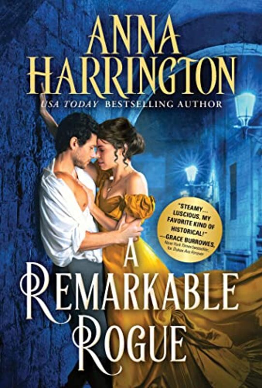 A Remarkable Rogue by Anna Harrington-Paperback