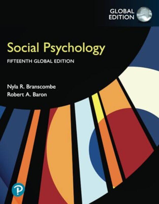 

Social Psychology Global Edition by Nyla BranscombeRobert Baron-Paperback