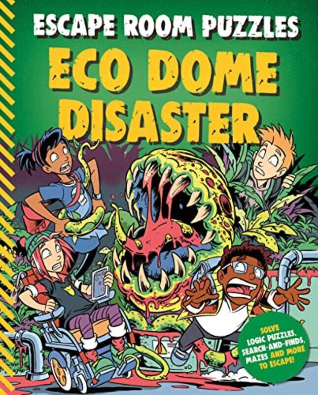 

Escape Room Puzzles Eco Dome Disaster by Kingfisher-Paperback