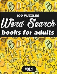 Word Search Books for Adults: 100 Puzzles Word Search (Large Print) - Activity Book for Adults - Vol,Paperback,By:MS Word Search for Adults