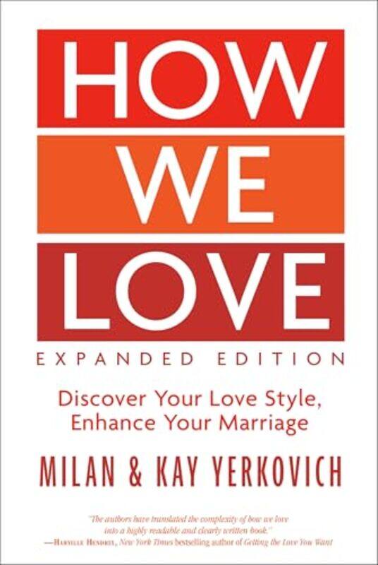 

How We Love Expanded Ed By Yerkovich Milan - Paperback