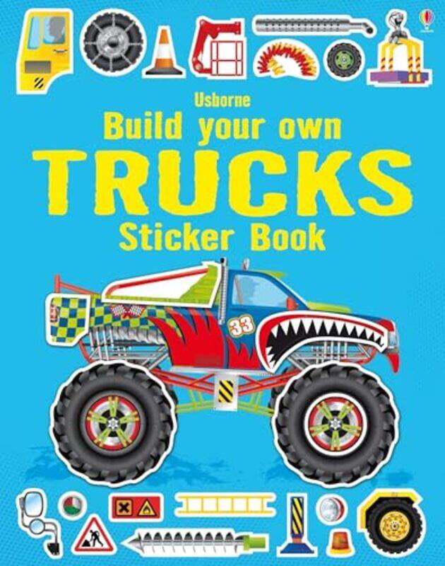 

Build Your Own Trucks Sticker Book by Tudhope, Simon - Shirley, John-Paperback