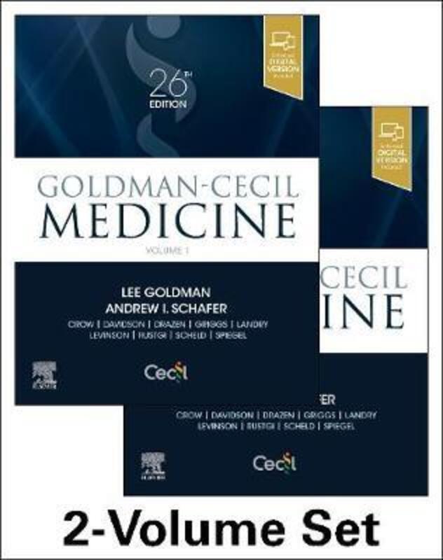 Goldman-Cecil Medicine International Edition, 2-Volume Set.Hardcover,By :Goldman, Lee (Harold and Margaret Hatch Professor, Executive Vice President and Dean of the Facultie