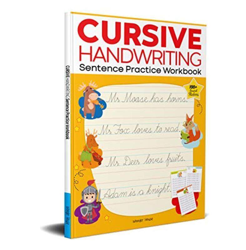 

Cursive Handwriting - Sentence: Practice Workbook , Paperback by Wonder House Books