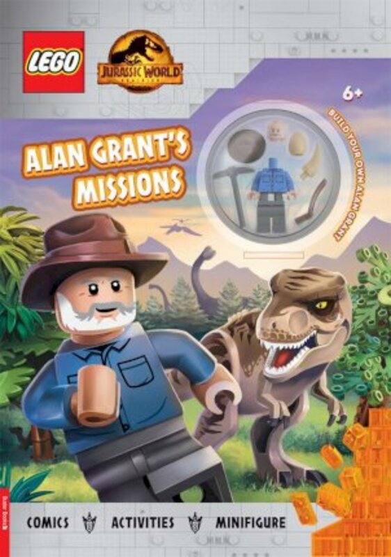 LEGO (R) Jurassic World (TM): Alan Grant's Missions: Activity Book with Alan Grant minifigure.paperback,By :Buster Books