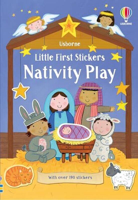 

Little First Stickers Nativity Play by Peter G Mandaville-Paperback
