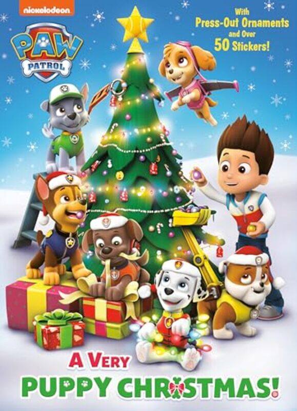 

Paw Patrol Act Very Puppy Christmas By Coloring - Paperback