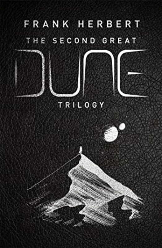 The Second Great Dune Trilogy God Emperor of Dune Heretics of Dune Chapter House Dune by Herbert Frank Hardcover