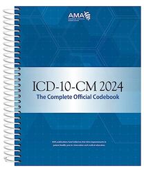 Icd-10-Cm 2024 The Complete Official Codebook By American Medical Association - Paperback