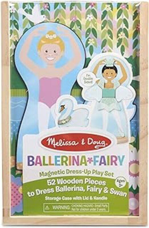 

Magnetic Dressup Play Setballerinafairy By - Paperback