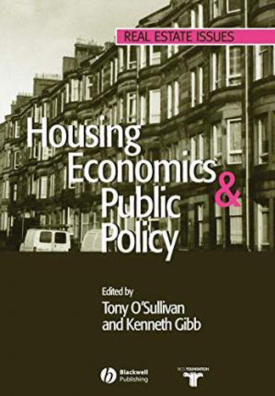 Housing Economics and Public Policy, Paperback Book, By: Anthony O'Sullivan