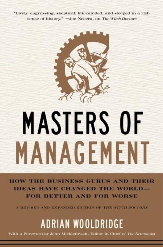 

Masters Of Management by Adrian Wooldridge - Paperback
