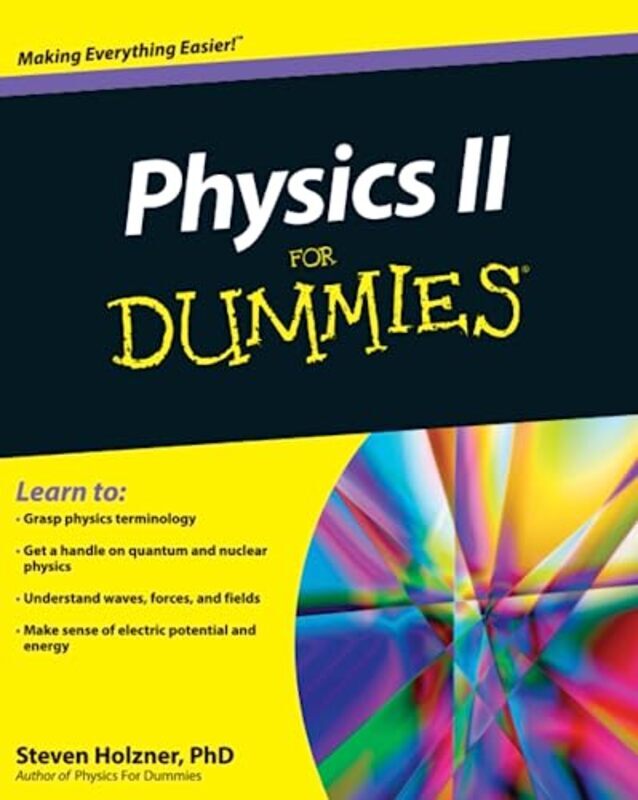 

Physics II For Dummies , Paperback by Steven Holzner