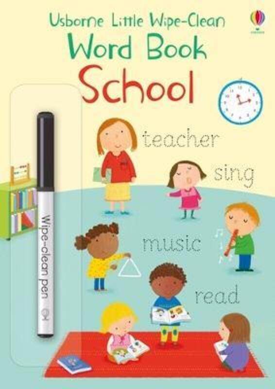 

Little Wipe-Clean Word Book School.paperback,By :Brooks, Felicity - Brooks, Felicity - Cabrol, Marta