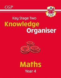 New Ks2 Maths Year 4 Knowledge Organiser By Cgp Books - Cgp Books Paperback