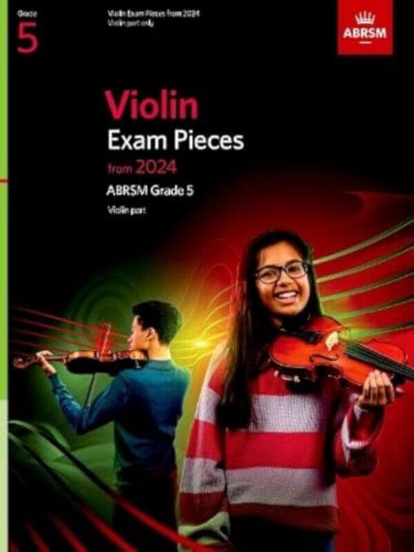 

Violin Exam Pieces From 2024 Abrsm Grade 5 Violin Part by ABRSM-Paperback