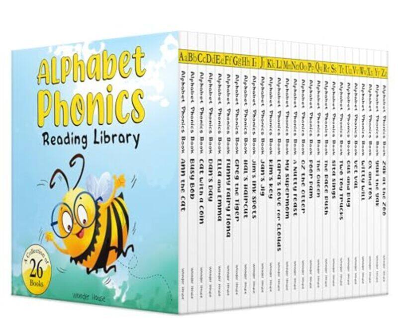 

Alphabet Phonics Reading Library For Children Boxset Of 26 Books by Wonder House Books Paperback