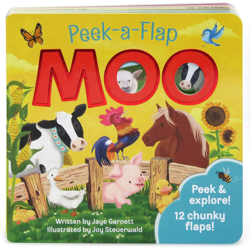 

Moo, Board Book, By: Jaye Garnett