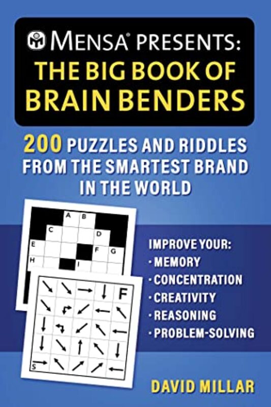 Mensa Presents The Big Book Of Brain Benders by Millar, David Paperback