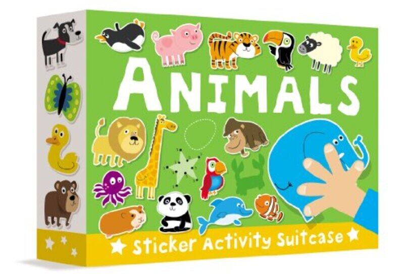 

Sticker Activity Suitcase Animals by Hammond, Fitz Hardcover