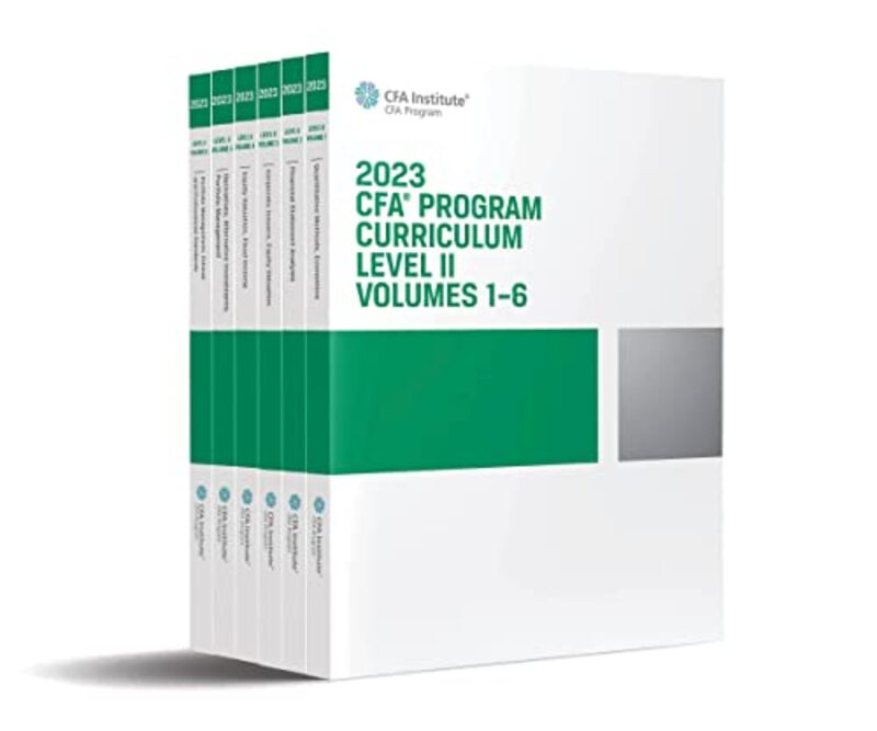 2023 Cfa Program Curriculum Level Ii Box Set By CFA Institute Paperback