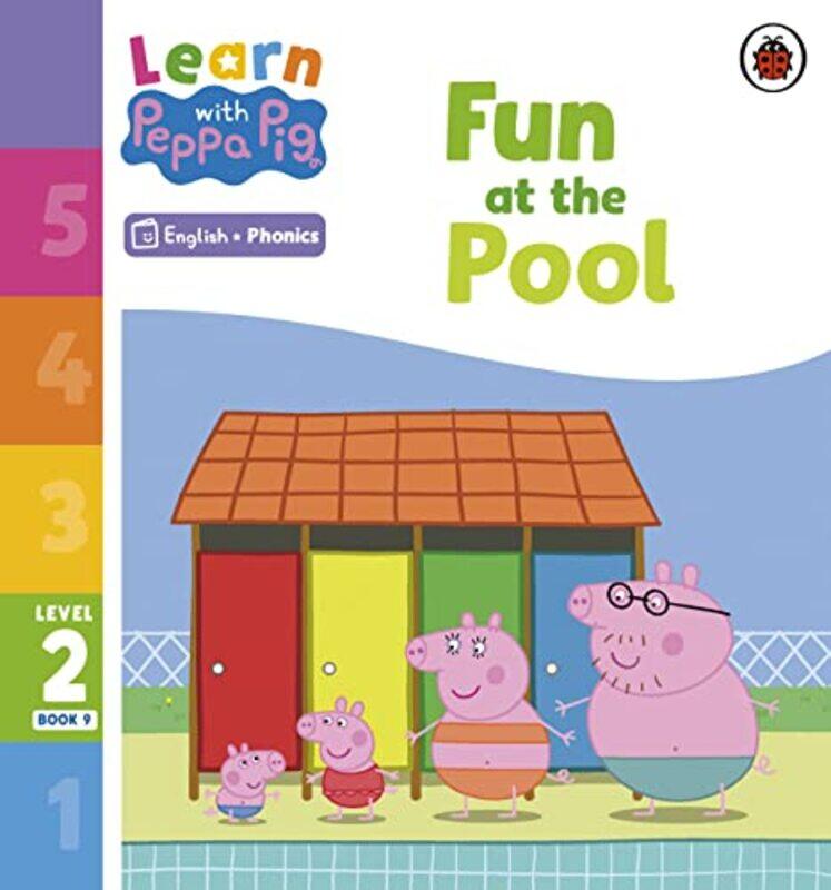 

Learn with Peppa Phonics Level 2 Book 9 Fun at the Pool Phonics Reader by Peppa Pig-Paperback
