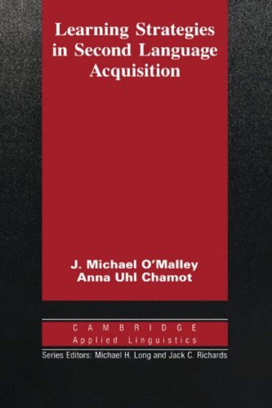 

Learning Strategies in Second Language Acquisition by Adam Elliott-Cooper-Paperback