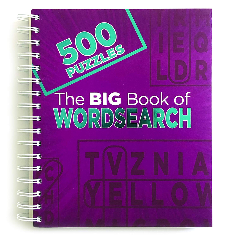 

The Big Book of Wordsearch 500 Puzzles, Spiral Bound Book, By: Parragon Books