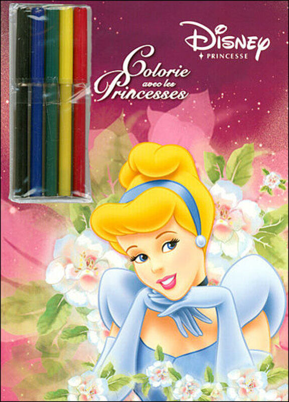 

Disney Princesse: Colorie Avec Les Princesses, Paperback Book, By: Disney