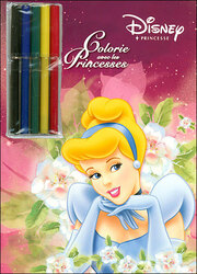 Disney Princesse: Colorie Avec Les Princesses, Paperback Book, By: Disney