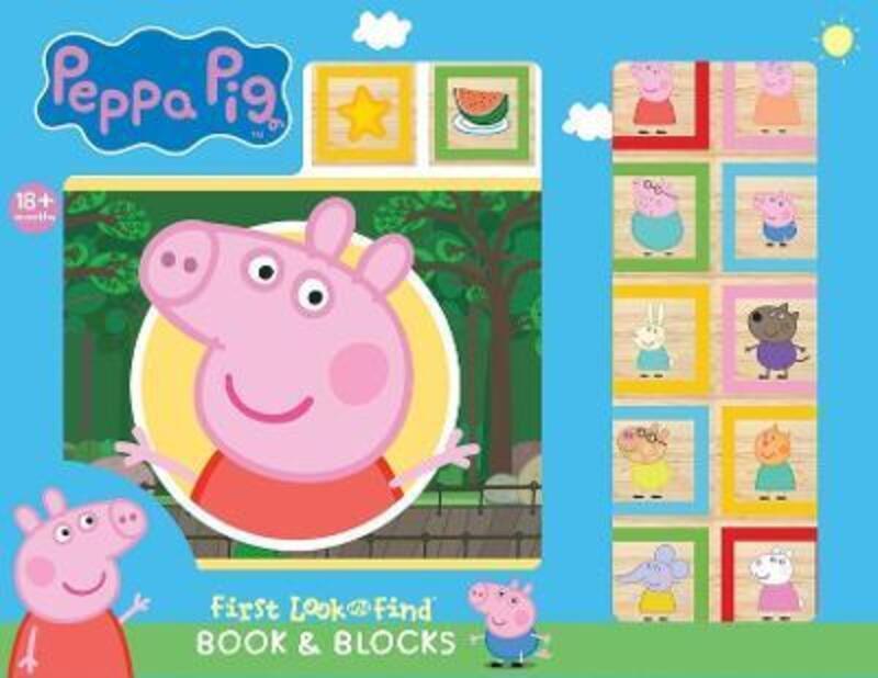 Peppa Pig: First Look and Find Book and Blocks ,Paperback By Winslow, Claire